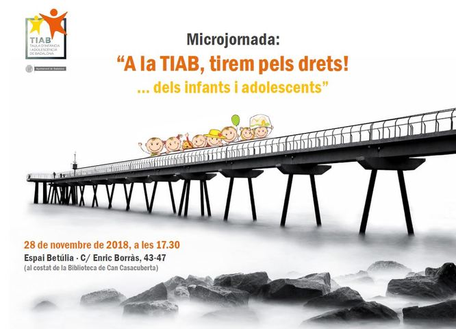 L’espai Betúlia acull dimecres la jornada "A la TIAB, tirem pels drets!... dels infants i adolescents” organitzada per la Taula d'Infància i Adolescència de Badalona