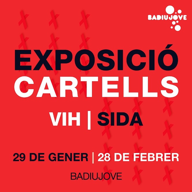 Avui s’inaugura al Badiu Jove de Badalona l’exposició “Cartells VIH / Sida”