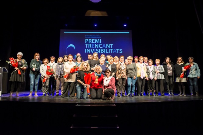 Marisa Drago i el projecte FAR de la Fundació Salut Alta guanyen el premi Trencant Invisibilitats 2019