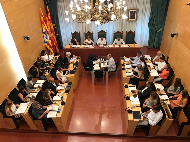 El dimarts 30 de juliol, sessió ordinària de Ple de l’Ajuntament de Badalona
