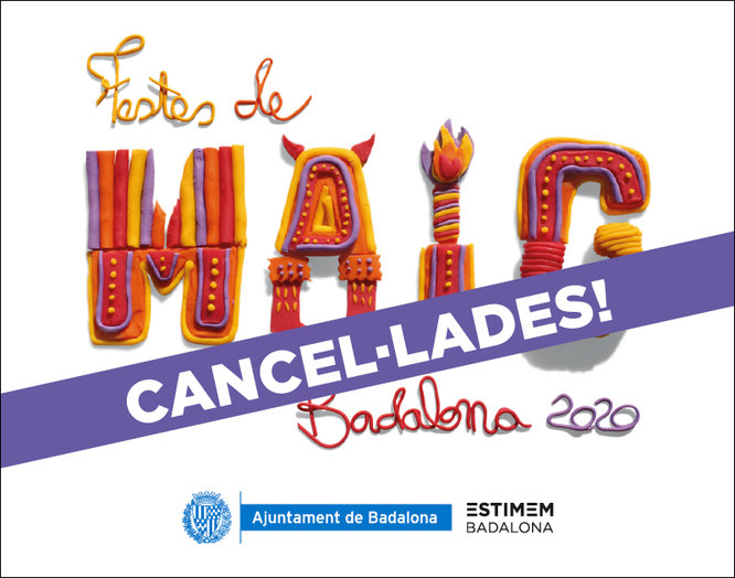 Badalona cancel.la les Festes de Maig de 2020 a causa de la situació d'emergència sanitària pel coronavirus