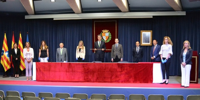 L’alcalde Xavier Garcia Albiol presenta les competències i delegacions dels regidors i les regidores del nou govern municipal