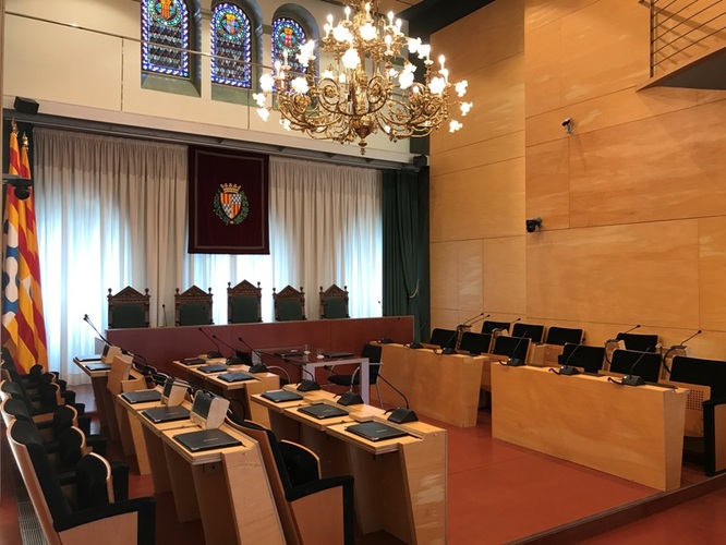 Aquest dimarts 29 de setembre, sessió ordinària del Ple de l’Ajuntament de Badalona
