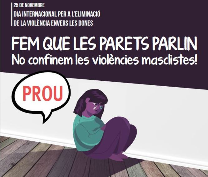 Badalona commemora el pròxim 25 de novembre el Dia Internacional per a l'eliminació de la violència envers les dones amb un acte de ciutat