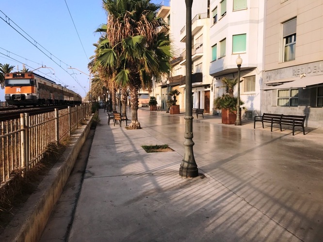 El Govern municipal valora positivament la suspensió temporal del projecte d’ADIF que preveia la instal·lació de pantalles acústiques a la Rambla i al carrer de Santa Madrona