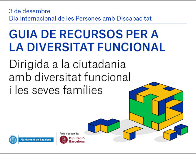 L’Ajuntament de Badalona presenta la Guia de Recursos per a la Diversitat Funcional