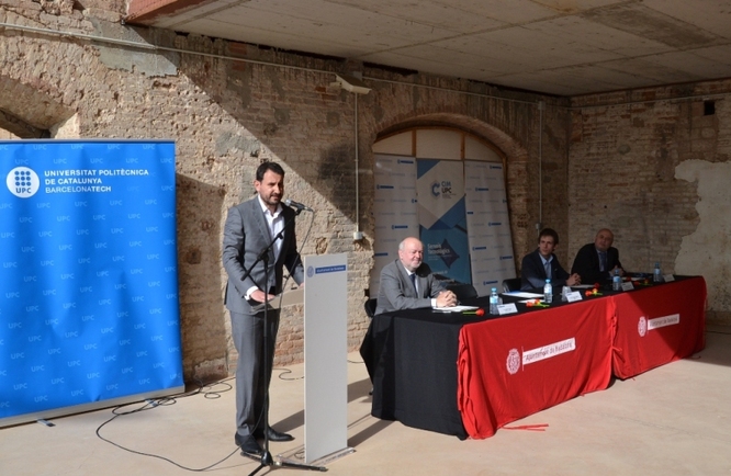 L’Ajuntament de Badalona i la UPC signen un acord d’intencions per crear un espai de coneixement tecnològic i de fabricació digital, a l’antiga fàbrica de la CACI