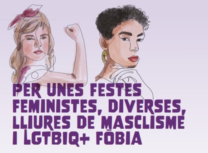 Badalona comptarà amb “Punts liles” durant les Festes de Maig per prevenir l’assetjament, l’abús i les agressions sexuals als espais públics