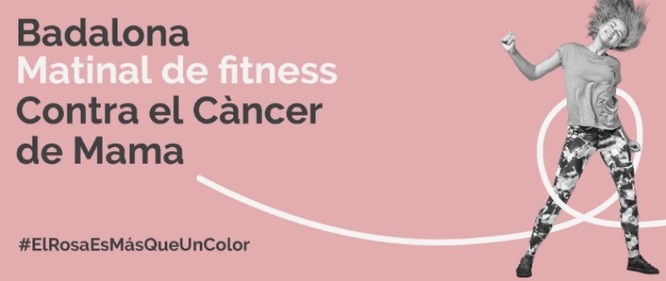 Matinal de fitness Contra el Càncer de Mama dissabte 15 d’octubre a la plaça de la Plana