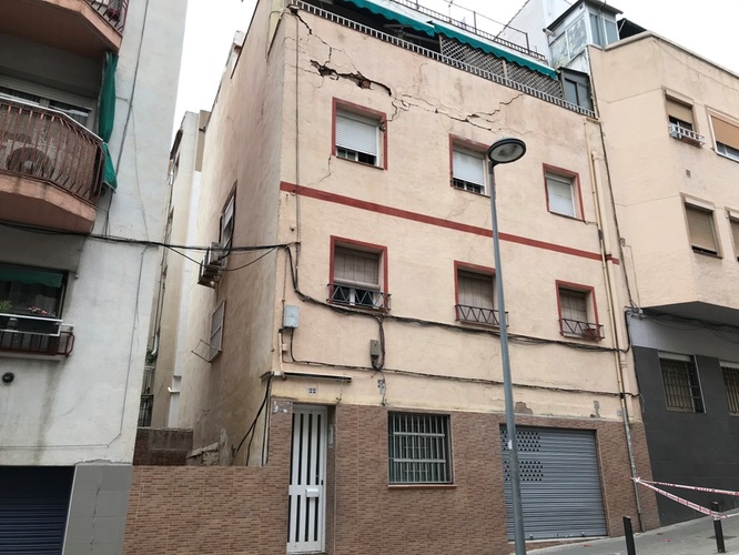 Comunicat del Govern municipal en relació al bloc de pisos del número 22 del carrer Granada de Badalona