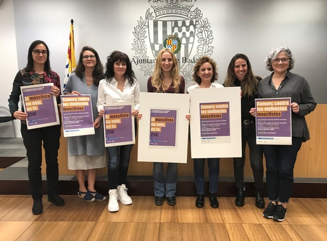 L'Ajuntament de Badalona commemora el Dia Internacional per a l'eliminació de la violència envers les dones amb activitats durant tot el mes de novembre