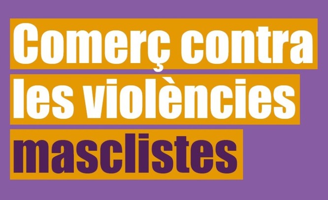 L'Ajuntament de Badalona impulsa la campanya "Comerços contra les violències masclistes"