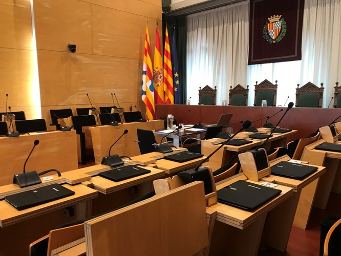 Divendres, 12 de maig, sessió extraordinària i urgent del Ple de l’Ajuntament de Badalona