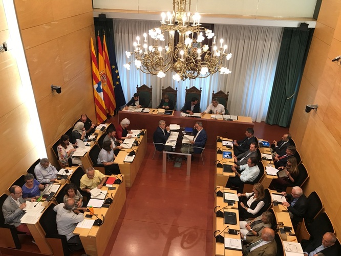El dimarts 30 d’octubre, sessió ordinària del Ple de l’Ajuntament de Badalona