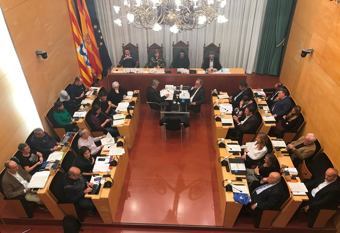 El dimarts 27 de novembre, sessió ordinària del Ple de l’Ajuntament de Badalona