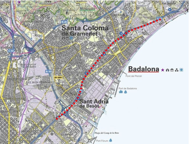 La Generalitat aprova iniciar la redacció del Pla director urbanístic de transformació de l’autopista C-31 al seu pas per Badalona i Sant Adrià del Besòs