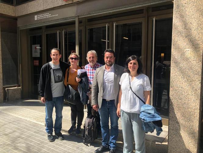 L’alcalde de Badalona i representants de centres educatius i FAMPAS s’han reunit aquest dilluns amb la direcció de Serveis Territorials d’Educació a Barcelona Comarques