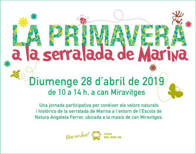 Diumenge 28 d’abril se celebrarà la quarta edició de “La primavera a la Serralada de Marina”