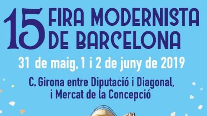 Badalona participa en la XV edició de la Fira Modernista de Barcelona que se celebra aquest cap de setmana