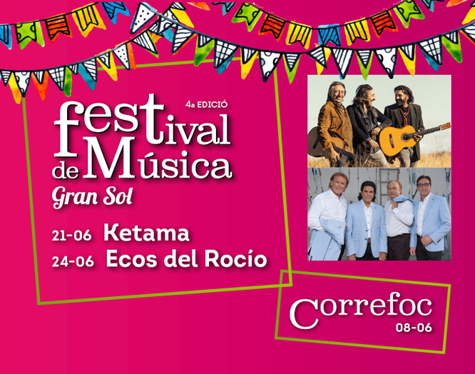 Ketama i Ecos del Rocío tanquen aquest cap de setmana les Festes de Llefià de Badalona