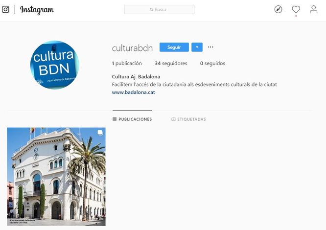 El Servei de Cultura de l’Ajuntament de Badalona obre un nou canal d’Instagram