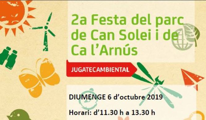Activitats als parcs de Can Solei i Ca l’Arnús i del Torrent de la Font i del Turó de l’Enric de Badalona per aquest diumenge 6 d’octubre