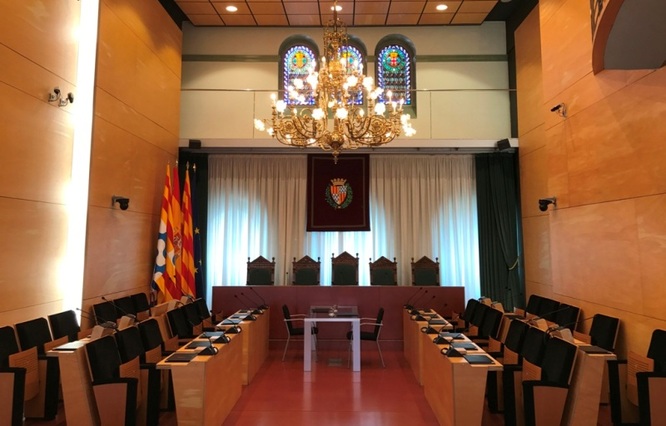 El dimarts 17 de desembre, sessió ordinària del Ple de l’Ajuntament de Badalona