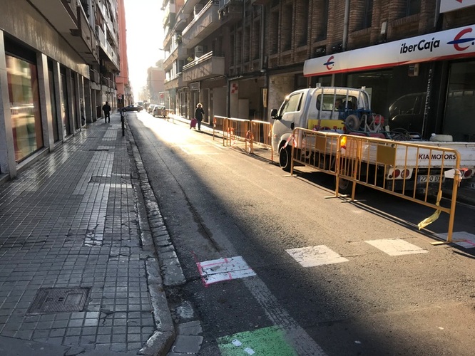 Millora urbana del carrer de la Riera d’en Matamoros entre el carrer de Francesc Layret i el carrer del Germà Juli