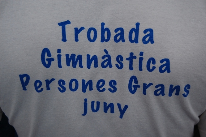 Ajornada la celebració del fi de curs de les classes de gimnàstica de la gent gran a Badalona