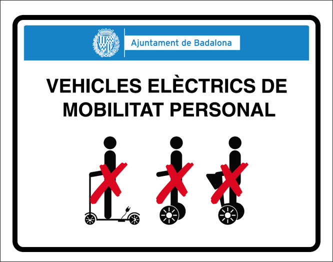 L’Ajuntament prohibirà la circulació de patinets elèctrics pel carrer de Mar, el passeig de la Rambla i el passeig de la Salut