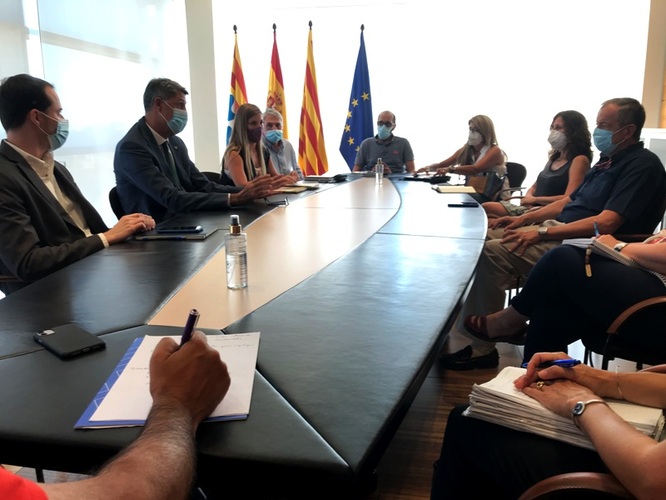 L’alcalde de Badalona recull les propostes dels representants dels centres educatius concertats de la ciutat per abordar l’inici del curs escolar