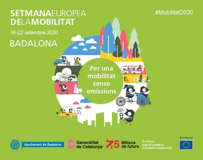 Badalona se suma a la celebració de la Setmana Europea de la Mobilitat