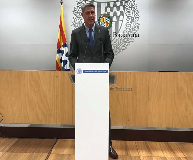 Declaració institucional de l’alcalde Xavier Garcia Albiol davant l’anunci de la Generalitat de Catalunya de suspendre l’activitat de bars i restaurants durant els pròxims quinze dies per fer front a l’expansió de la Covid-19