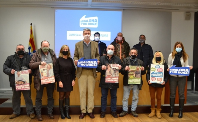 L’Ajuntament presenta la campanya 'Badalona t'ho dona' amb l'objectiu d’incentivar les compres al comerç local