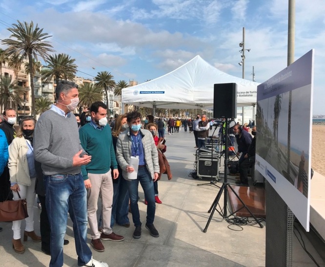 Badalona ampliarà el seu passeig Marítim en el tram comprés entre el carrer de Sant Domènec i del Torrent de Vallmajor