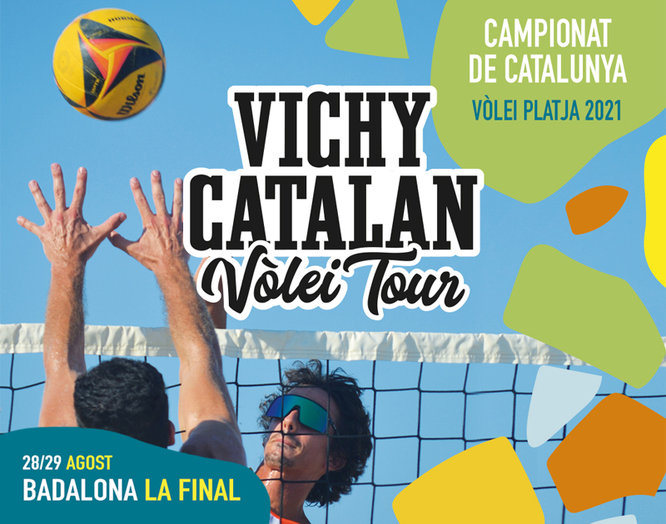 Badalona acull aquest cap de setmana la final del Campionat de Catalunya de Vòlei Platja Vichy Catalan Vòlei Tour
