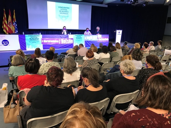 Badalona ha acollit aquest cap de setmana el II Encuentro Estatal de Mujeres Vecinales