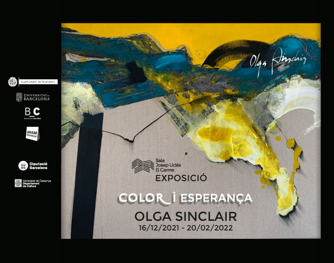 L’artista panamenya Olga Sinclair porta al Centre Cultural el Carme l’exposició “Color i Esperança”