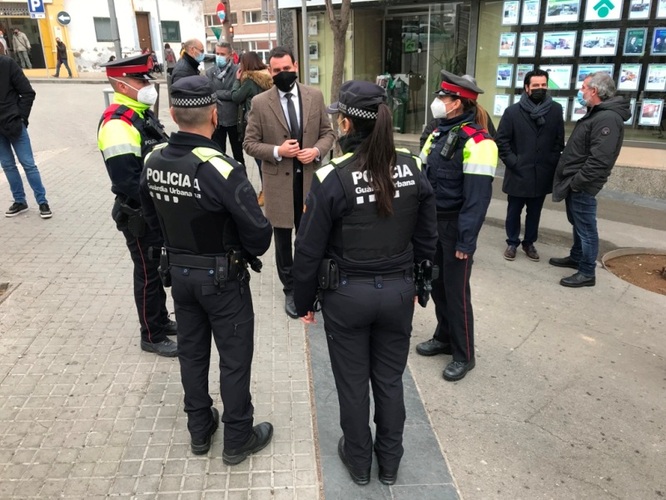 Guàrdia Urbana i Mossos d’Esquadra reforcen la presència policial fins al 9 de gener per les zones comercials de la ciutat en el marc de la campanya Nadal segur a Badalona