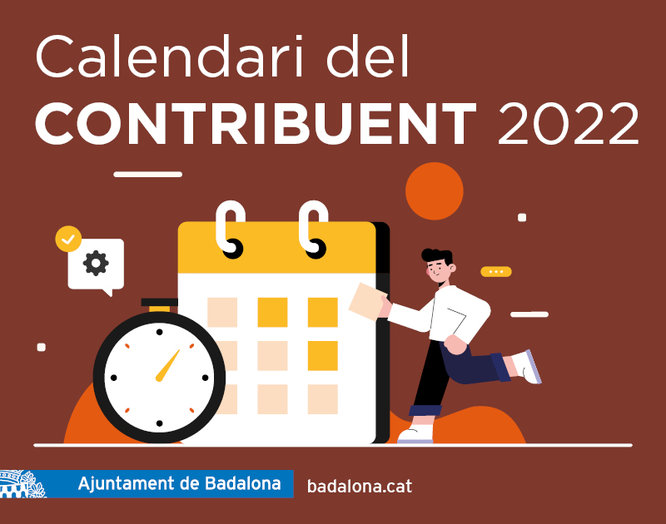 Calendari del contribuent 2022 a Badalona