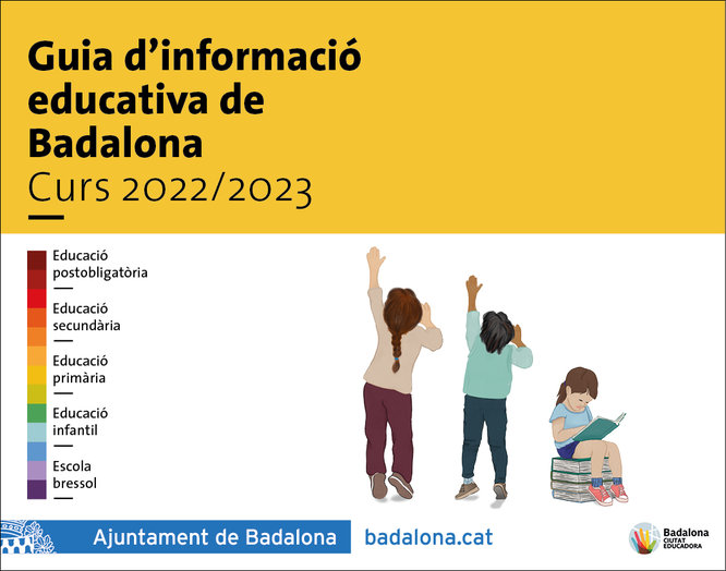 L’Ajuntament publica la Guia d'informació educativa de Badalona per al curs 2022-2023