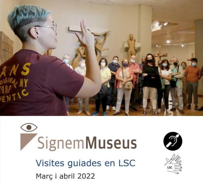 El Museu de Badalona participa a SignemMuseus, un projecte que impulsa l’ús de la llengua de signes als museus catalans