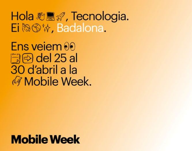 Avui comença la segona edició de la Mobile Week Badalona