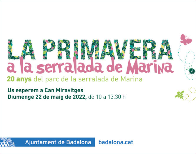 L’entorn de la masia de Can Miravitges acollirà el diumenge 22 de maig la sisena edició de La primavera a la serralada de Marina de Badalona