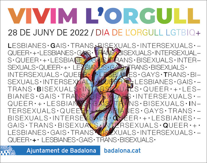Badalona impulsa la campanya “Vivim l’orgull” per celebrar el Dia de l’Orgull LGTBIQ+