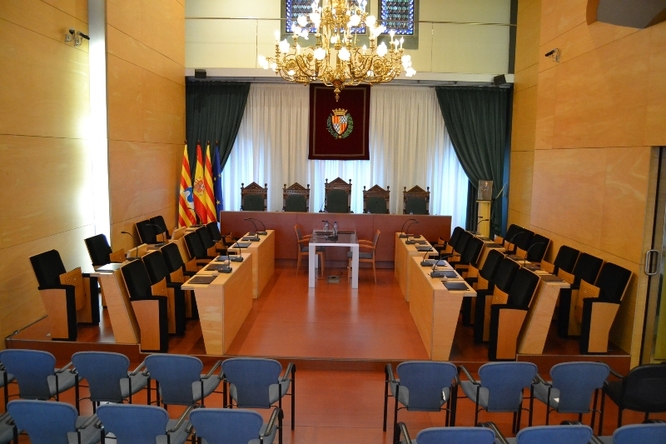 El dimarts 25 d’octubre, sessió ordinària del Ple de l’Ajuntament de Badalona