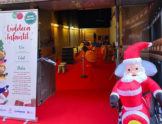 Badalona obre una ludoteca infantil per facilitar les compres als comerços de la ciutat