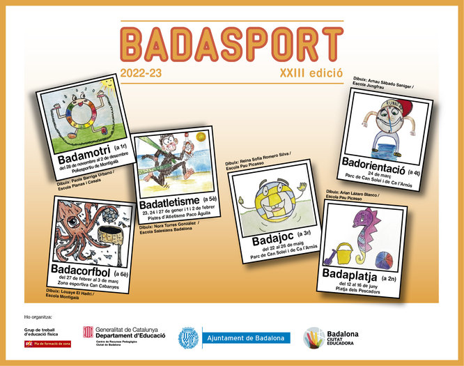 Uns 1.400 nois i noies de 5è de 35 escoles de Badalona participen en el Badatletisme