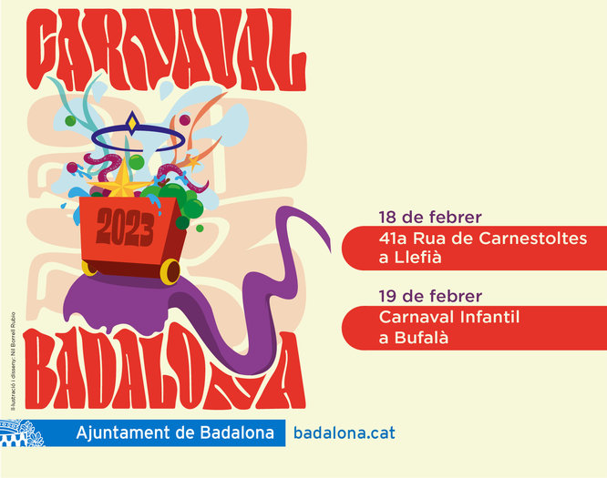 Celebració del Carnaval a Badalona