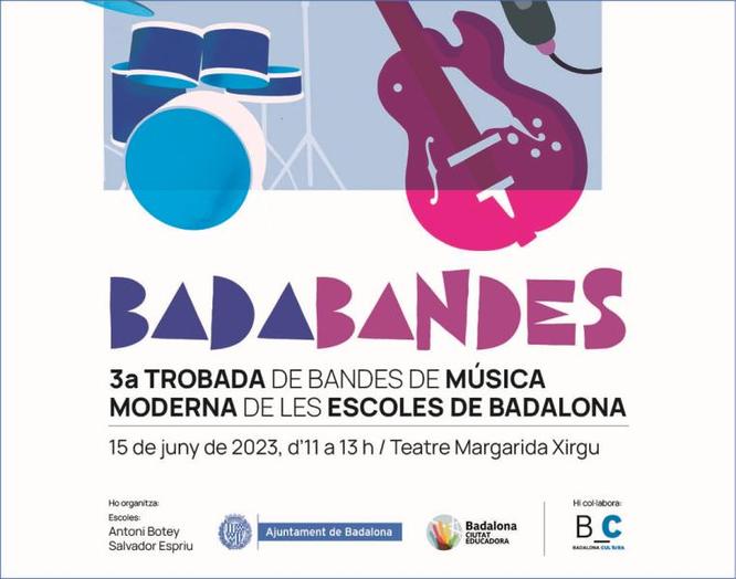 El Teatre Margarida Xirgu de Badalona acull la 3a edició de la Badabandes